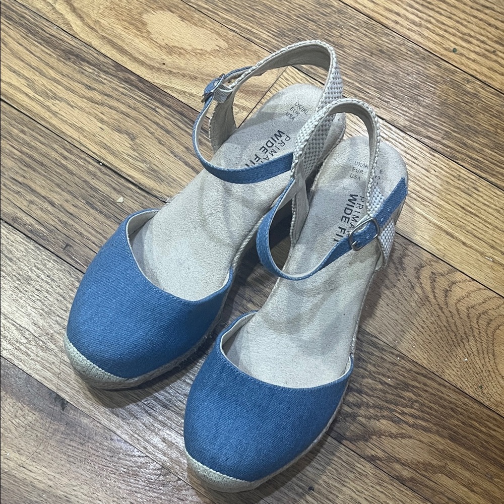 Primark Blue Espadrille Sandals